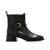 Chloe See By Chloe Lory Leather Ankle Boots Black