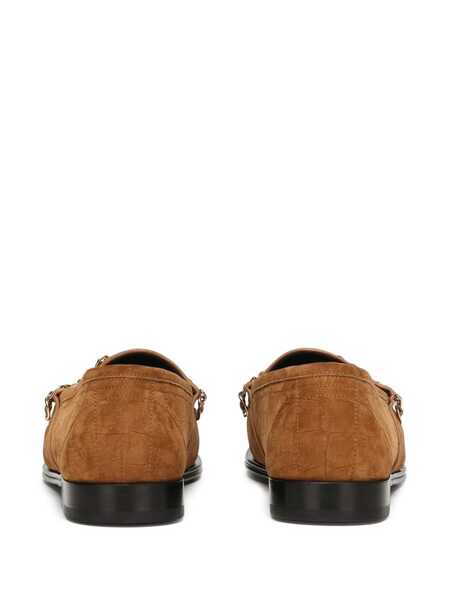 Mocasini Dolce & Gabbana Dolce & Gabbana Suede Loafers Brown Barbati (BM 10101419) 3