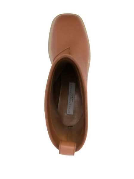 Bocanci Stella McCartney Stella Mccartney Skyla Rain Boots Brown Femei (BM 10101557) 4