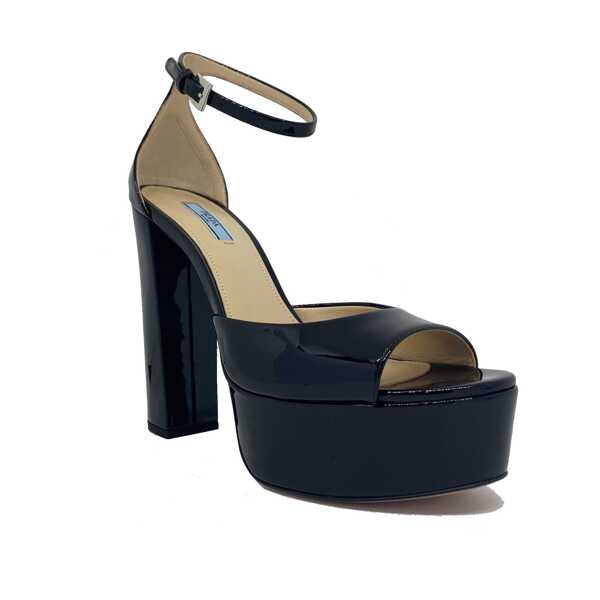 Sandale Prada Prada Leather Platform Sandals Black Femei (BM10102181) -  Boutique Mall Romania