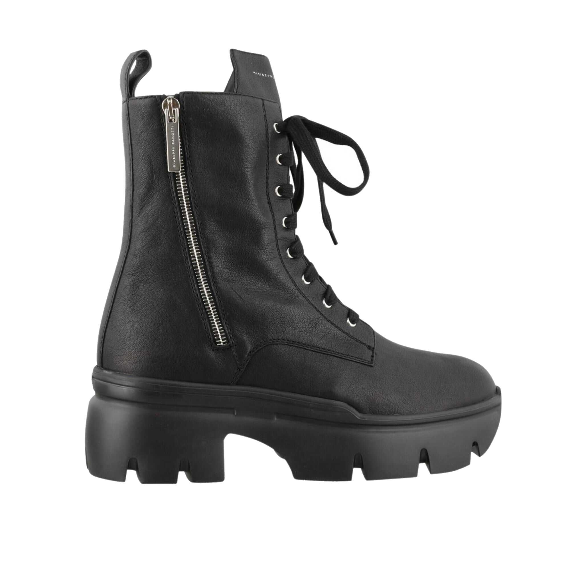 Giuseppe Zanotti Giuseppe Zanotti Design Apocalypse Leather Boots Black
