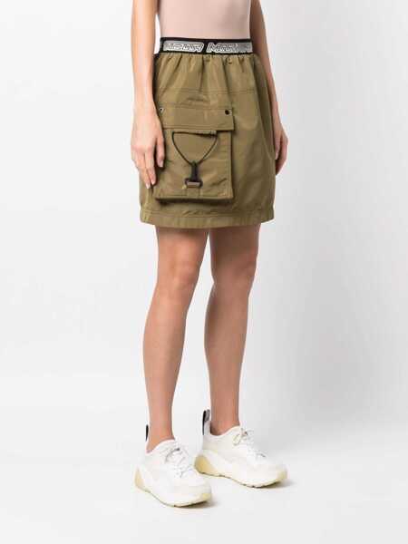 Fuste casual Stella McCartney Stella Mccartney Logo Skirt Khaki Femei (BM 10103252) 3