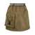 Stella McCartney Stella Mccartney Logo Skirt Khaki