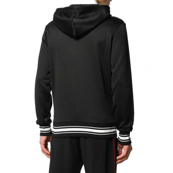 Bluze de trening Alexander McQueen Alexander Mcqueen Logo Hooded Sweatshirt Black Barbati (BM 10104095) 3