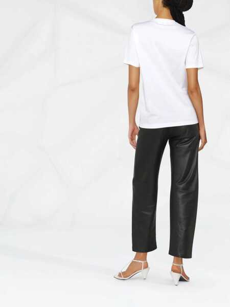 Tricouri Salvatore Ferragamo Salvatore Ferragamo Cotton T-Shirt White Femei (BM 10104998) 3