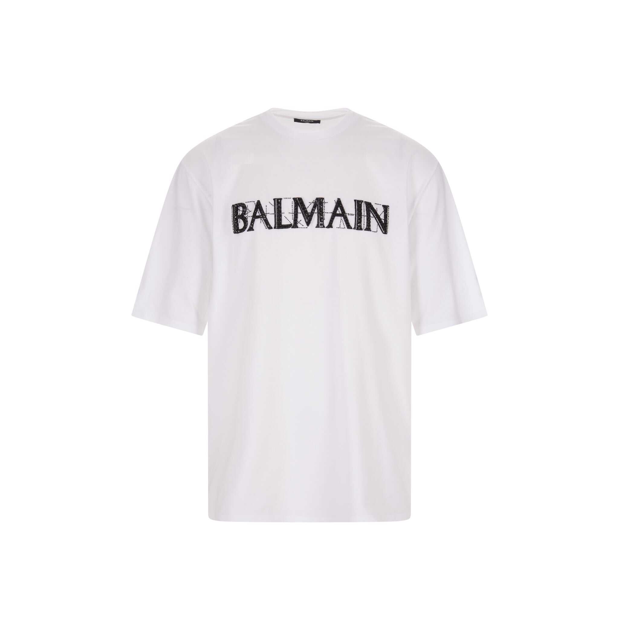 Balmain Balmain Oversize Cotton T-Shirt White