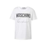 Tricouri Moschino Couture Cotton Logo T-Shirt Femei