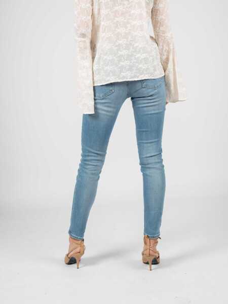 Pantaloni casual GUESS Annette Skinny W1YA99D4F51 Czarny Barbati (BM 10112870) 4