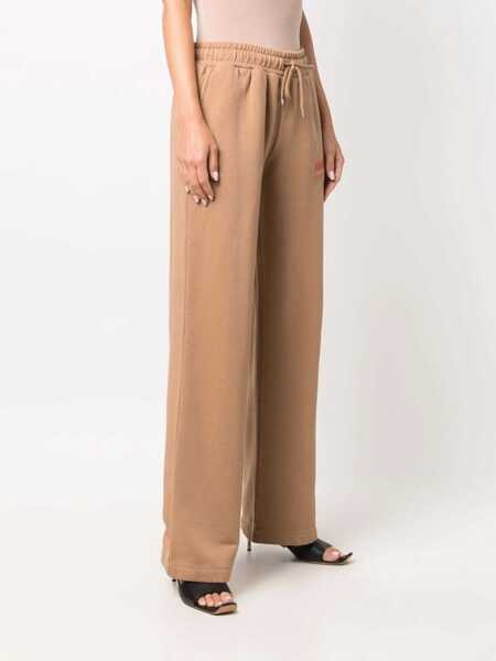 Pantaloni de trening AMBUSH Wide-Leg Workshop Joggers With Logo Print Beige Femei (BM 10112981) 3