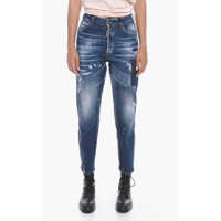 Blugi skinny Twinphony Sketch Effect Boston Fit Denims 18Cm Femei