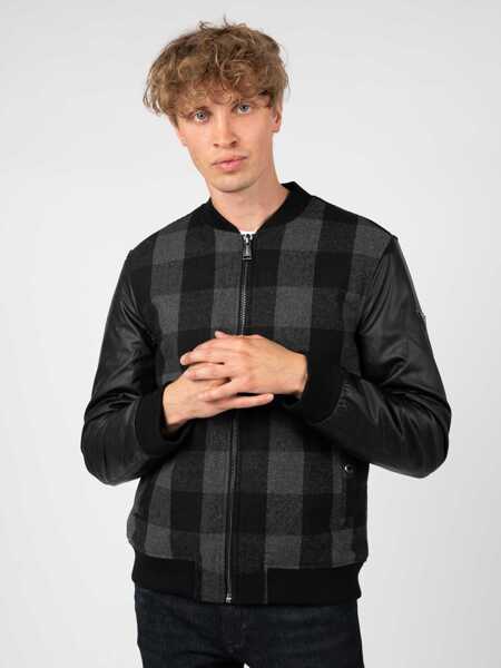 Jachete GUESS Andy Bomber M0BL19WDLY0 Czarny Barbati (BM 10113416) 3