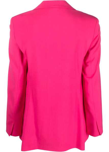 Sacouri office ALYSI Single-Breasted Jacket FUCHSIA Femei (BM 10114970) 2