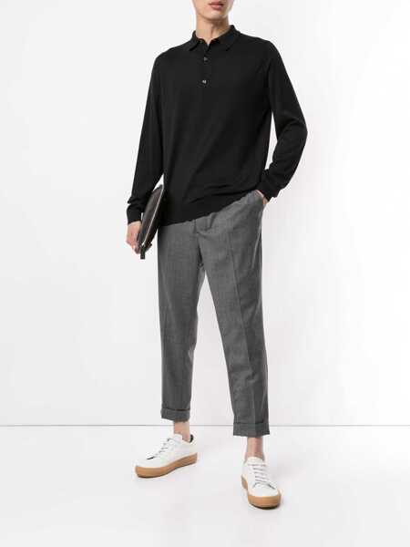 Tricouri Polo John Smedley John Smedley Polo BRADWELL WHITE White Barbati (BM 10117826) 2