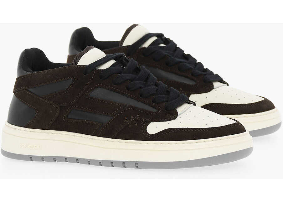 Sneakers REPRESENT Suede Reptor Low-Top Sneakers Brown Barbati (BM 10119986) 1