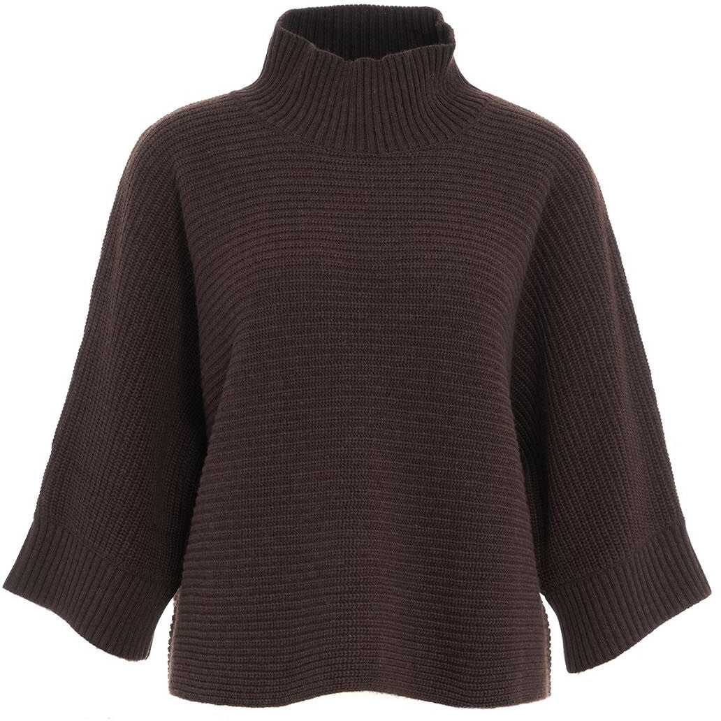 Kaos Raglan knit sweater Brown