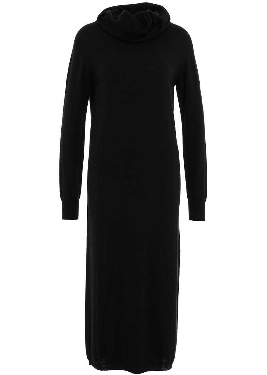 Kaos Maxi dress in knit Black