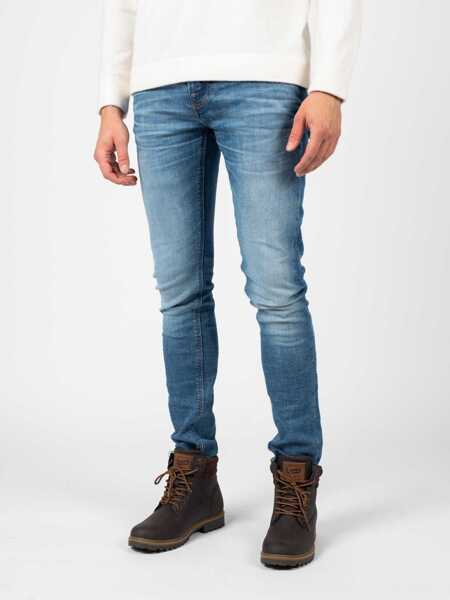 Pantaloni casual GUESS Super Skinny Chris M2RA27D46AE Niebieski Barbati (BM 10124936) 3