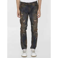 Blugi Délavé Denim Jeans Barbati