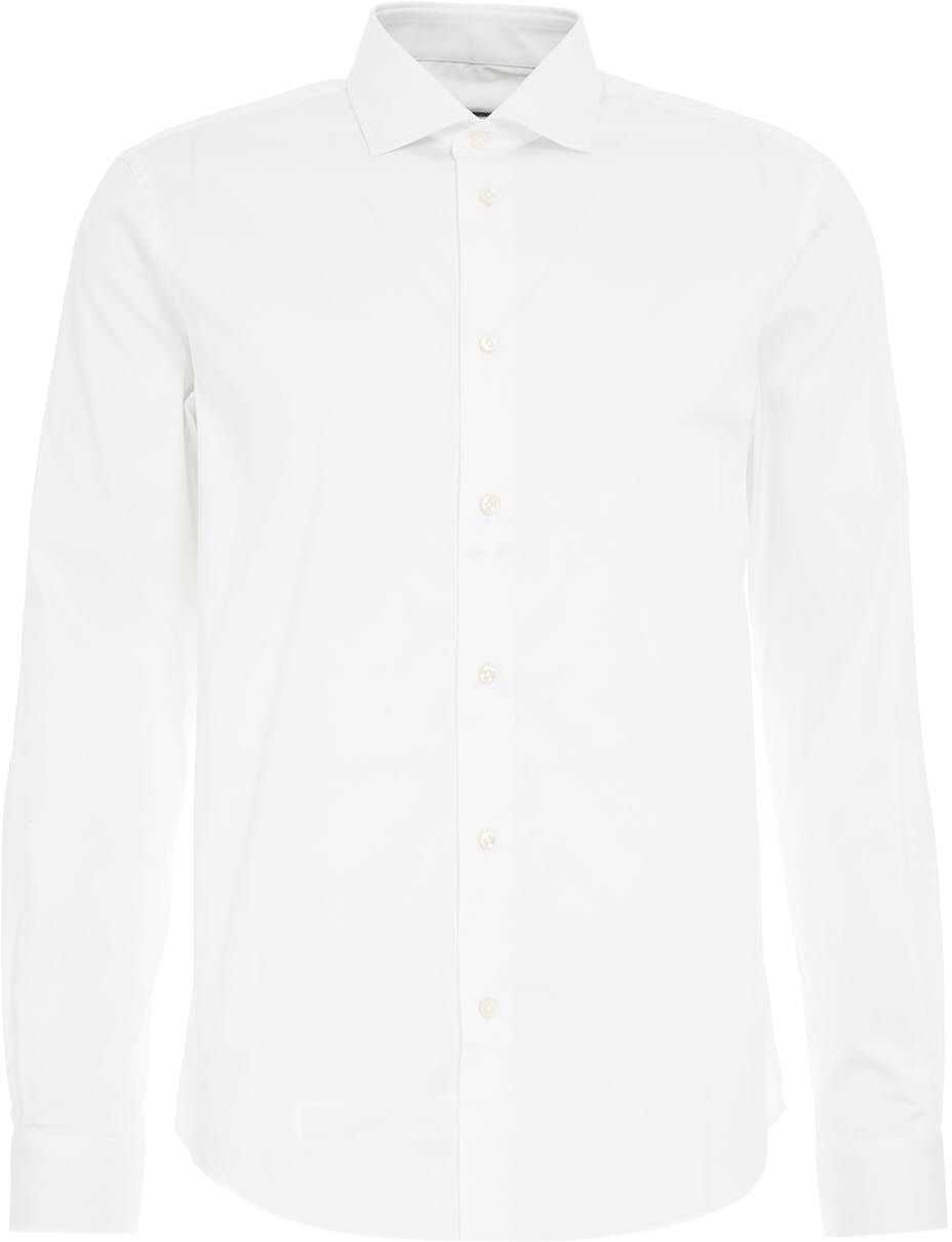 Brian Dales Cotton shirt White