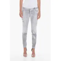Blugi skinny 5-Pocket Jeans Jennifer Fit With 13Cm Rips Femei