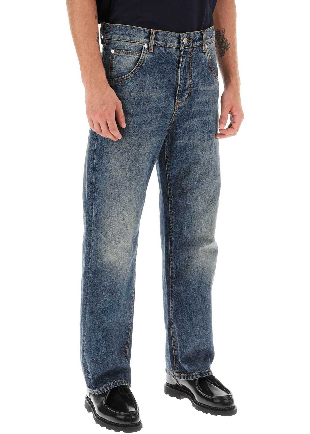 ETRO Loose Jeans With Straight Cut BLUE