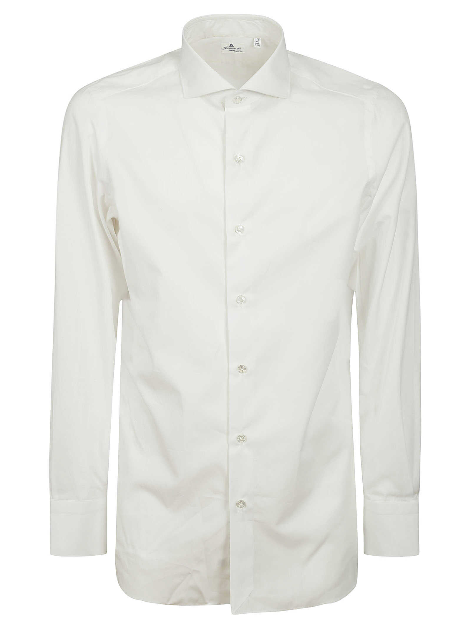 FINAMORE Finamore shirt C0239.NAPOLI 12 White White