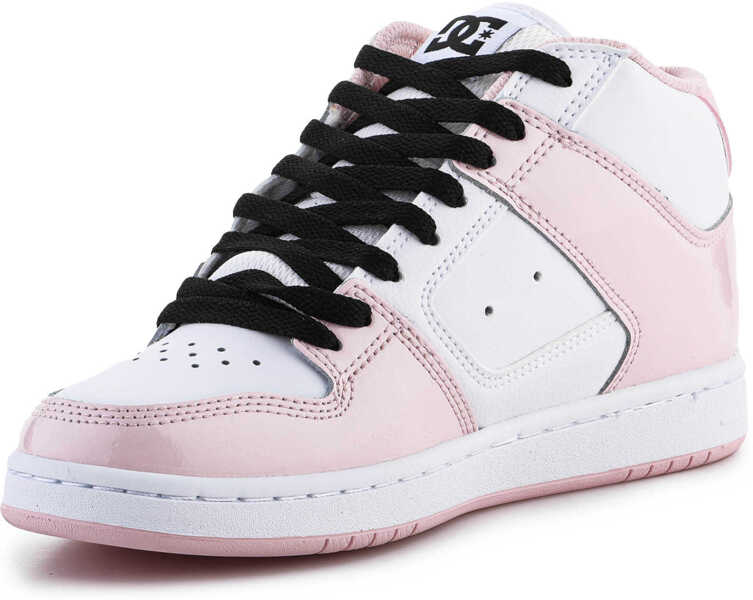 Tenisi DC SKATE shoes MANTECA 4 MID J SHOE ADJS100162-LTP White/Pink Femei (BM 10130909) 3