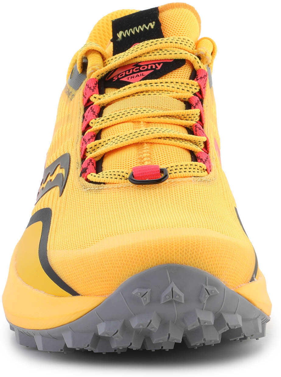 Pantofi alergare Saucony Peregrine 12 S10737 - 16 Running Shoes Yellow/Black Femei (BM 10130966) 2