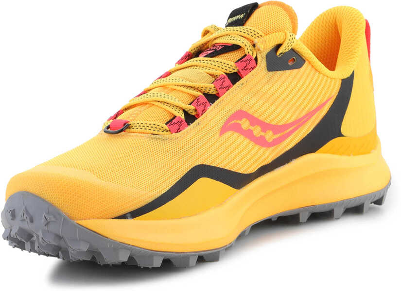 Pantofi alergare Saucony Peregrine 12 S10737 - 16 Running Shoes Yellow/Black Femei (BM 10130966) 3