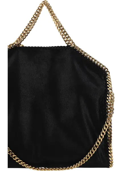 Genti de mana Stella McCartney Falabella Fold Over Tote Shoulder Bag BLACK Femei (BM 10131062) 4