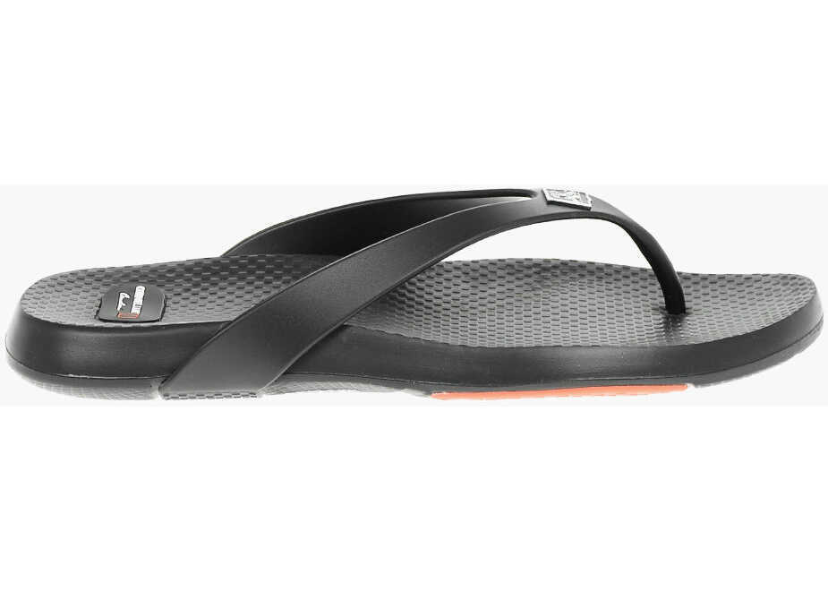 Slapi CORNELIANI Id Rubber Flip-Flops Black Barbati (BM 10131310) 3