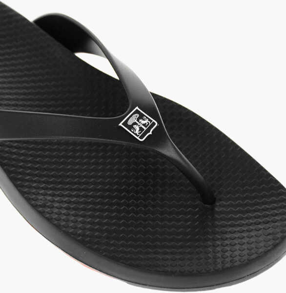 Slapi CORNELIANI Id Rubber Flip-Flops Black Barbati (BM 10131310) 4