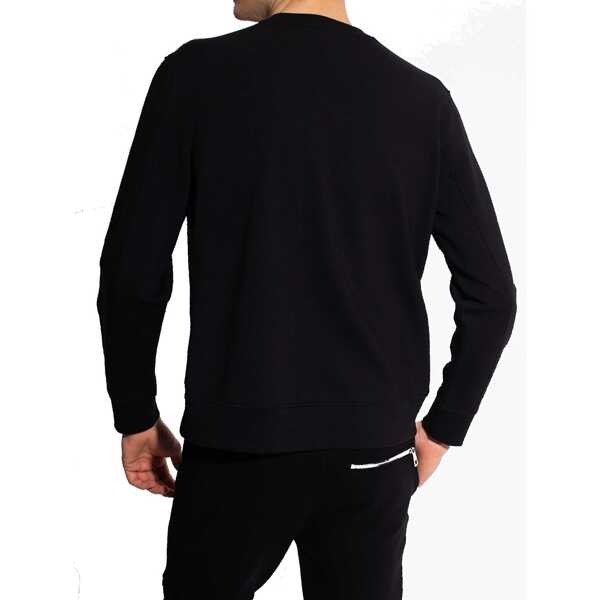 Bluze de trening Neil Barrett Neil Barrett Logo Sweatshirt Black Barbati (BM 10134161) 3