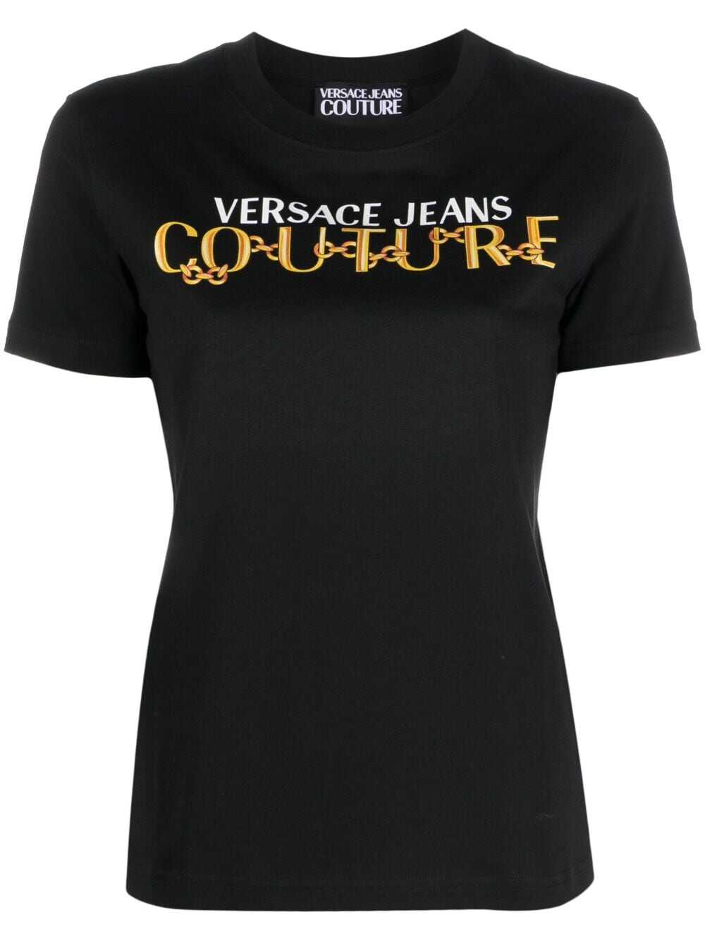 Versace Jeans Couture Versace Jeans Couture T-shirts And Polos Black Black