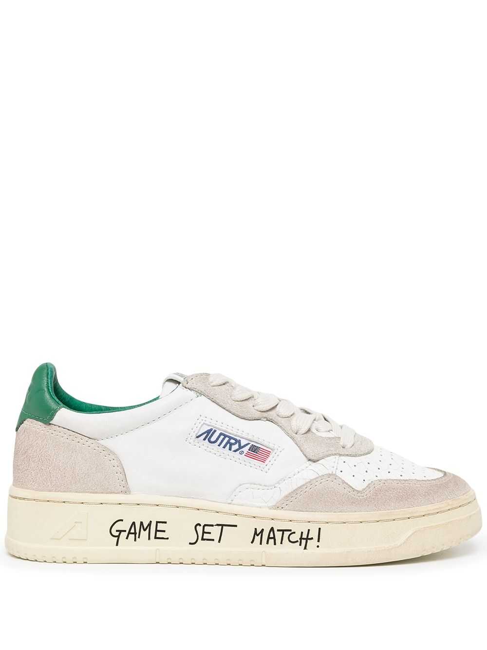 AUTRY Sneakers Green White image10
