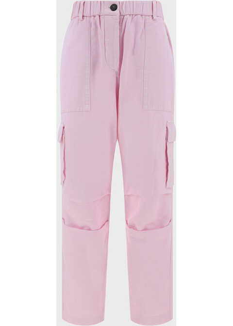 forte_forte Cargo Pants ICE ROSE