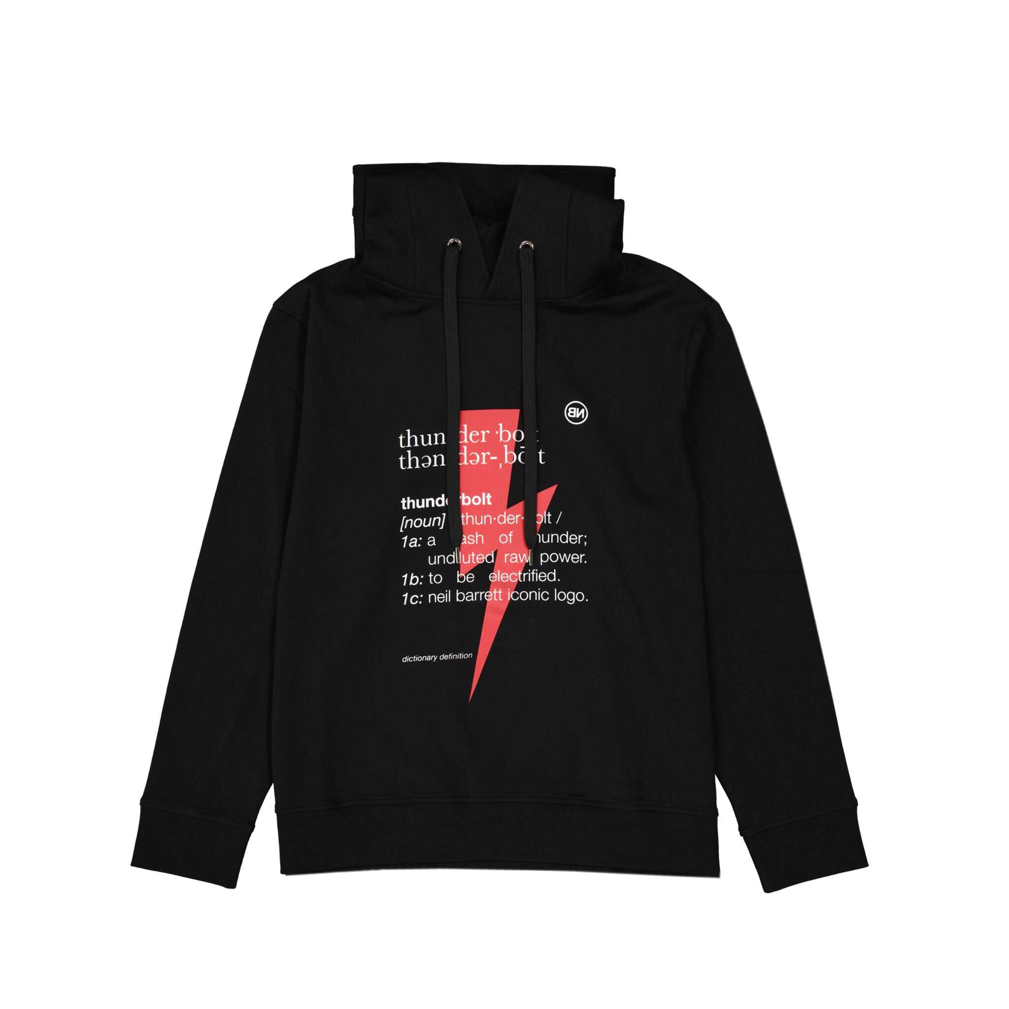 Neil Barrett Neil Barrett Hooded Sweatshirt Black