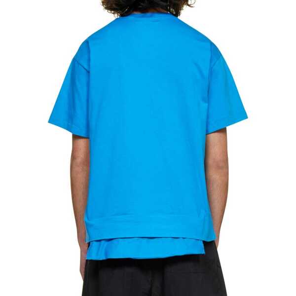 Tricouri AMBUSH Ambush Cotton Logo T-Shirt Blue Barbati (BM 10142645) 3