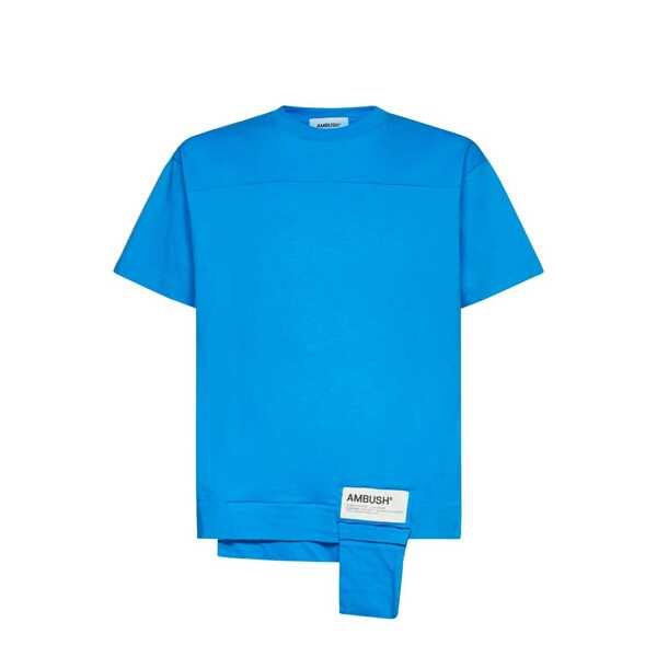 Tricouri AMBUSH Ambush Cotton Logo T-Shirt Blue Barbati (BM 10142645) 1
