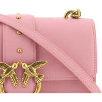 Genti de mana Pinko Dama - Genti de mana Pinko Love One Mini Shoulder Bag BUBBLE PINK Femei (BM 10146671) - B-mall.ro