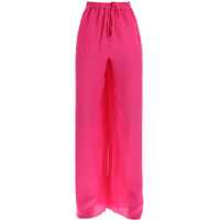 Pantaloni Valentino Garavani Dama - Pantaloni Valentino Garavani Toile Iconographe Palazzo Pants In Silk Jacquard PINK PP Femei (BM 10149107) - B-mall.ro
