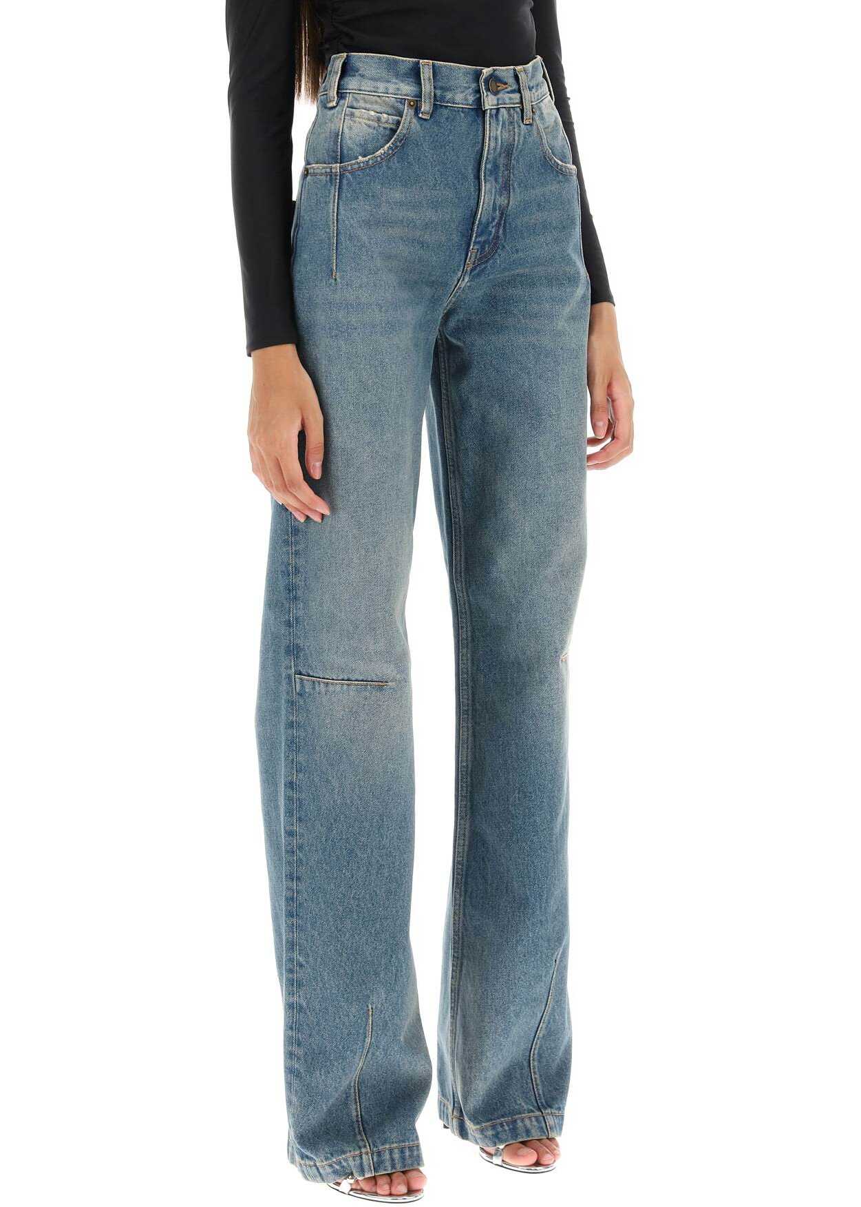 DARKPARK \'Lu\' Straight Cut Jeans SAND WASH