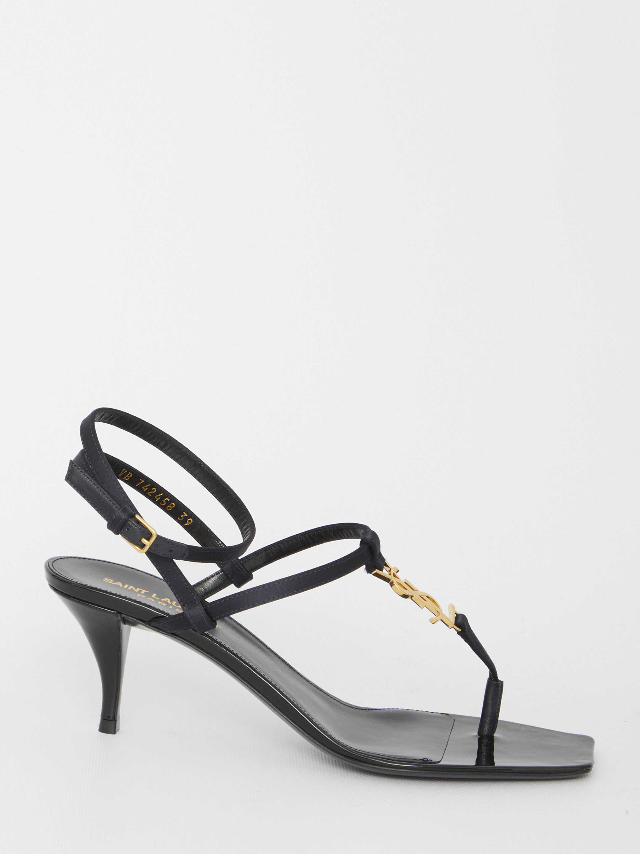 Saint Laurent Cassandra Sandals BLUE