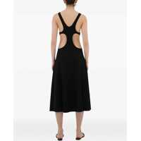 Imbracaminte Saint Laurent Dama - Rochii elegante Saint Laurent Cut-Out Wool Dress BLACK Femei (BM 10150412) - B-mall.ro