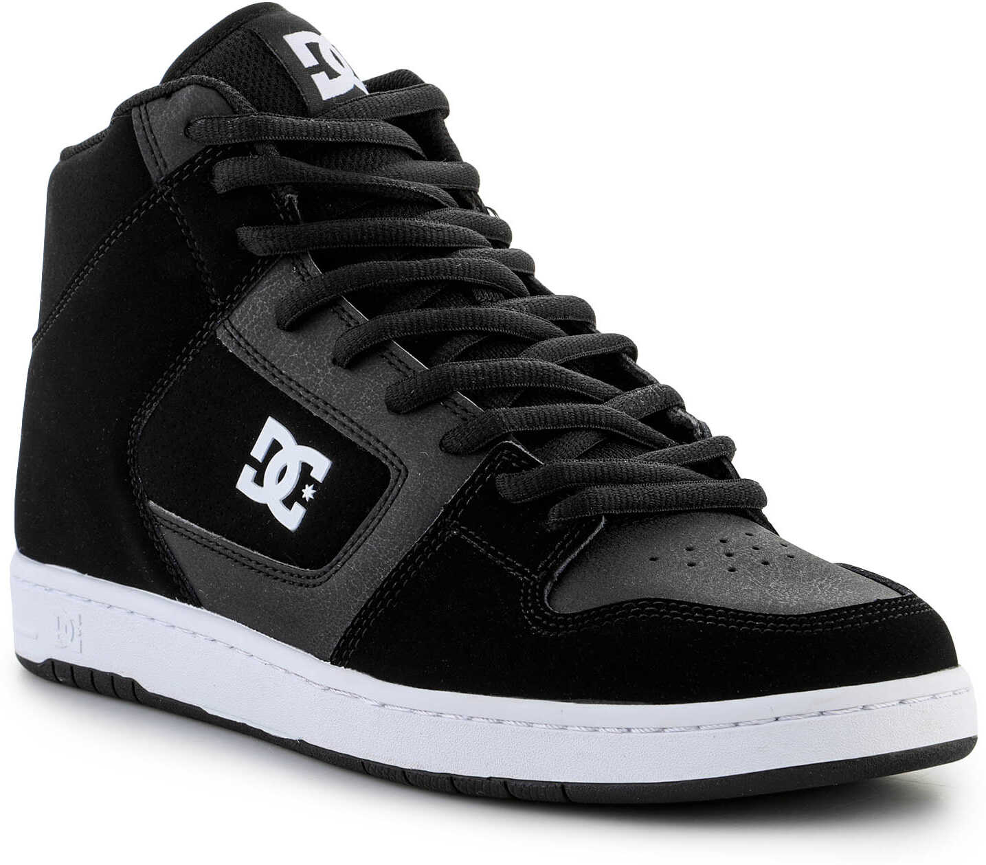 DC Sneakers Manteca 4 Hi Black/White Black/White