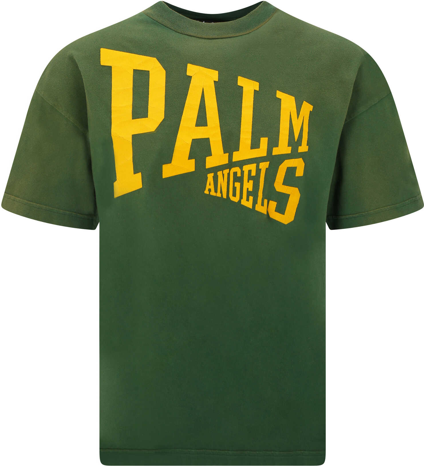 Palm Angels T-Shirt GREEN GOLD