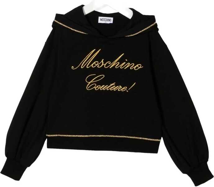 Bluze de trening Moschino Logo Hoodie BLACK Fete (BM 10156814) 1