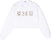 Hanorace MSGM Cropped Sweatshirt