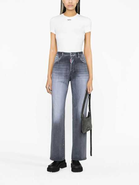 Blugi skinny DSQUARED2 San Diego Jeans GREY Femei (BM 10157357) 2