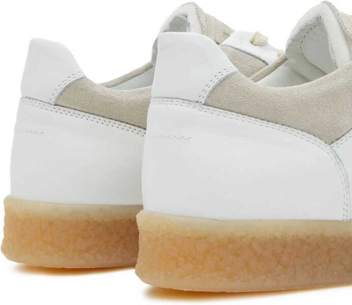 Sneakers MM6 Maison Margiela Sneaker 6 Court WHITE Barbati (BM 10157537) 4